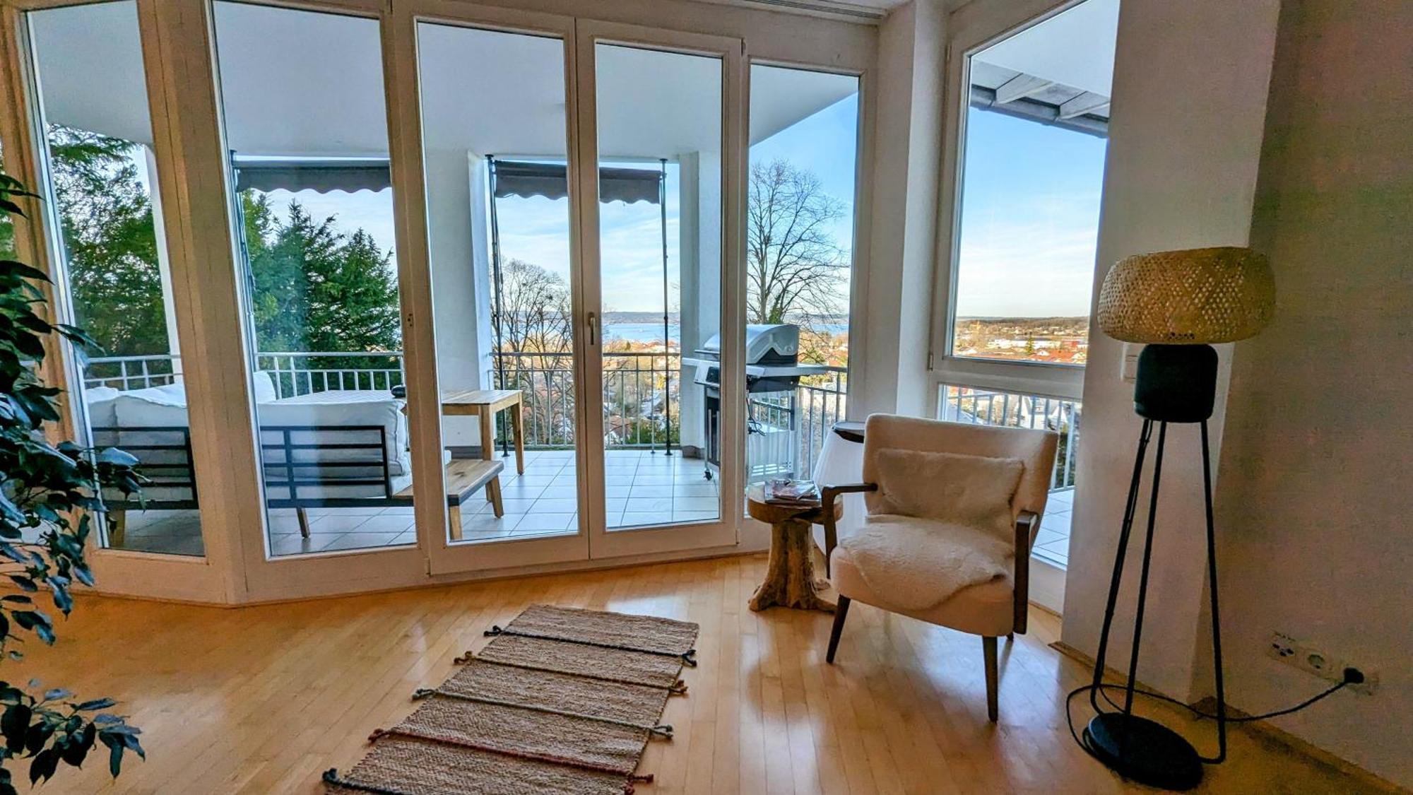 Liboria I Villa Mit Seeblick 10Min Vom See Herrsching am Ammersee Eksteriør billede