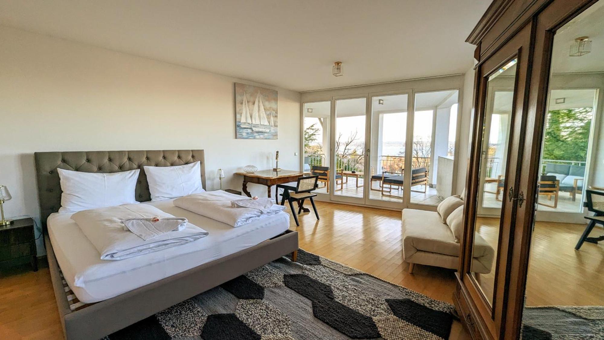 Liboria I Villa Mit Seeblick 10Min Vom See Herrsching am Ammersee Eksteriør billede